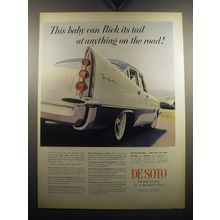 1957 De Soto Fireflite 4-Door Sedan Ad - This baby can flick its tail