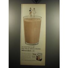 1957 Nestle's Quik Ad - You never have to call them twice for