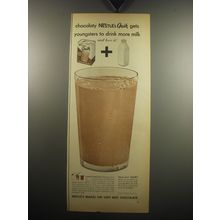 1957 Nestle's Quik Ad - Chocolaty Nestle's Quik gets youngsters to drink more
