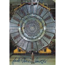 Jack Steinberger USA German Physicist Nobel Prize Winner Hand Signed Photo Card