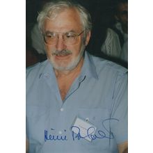 Heinrich Rohrer Switzerland Physicist Nobel Prize Hand Signed Photo