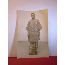 UNKNOWN MAN possibly from FIJI antique photograph =