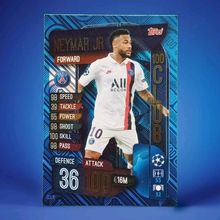 Match Attax Extra Champions League 2019/2020 Neymar Jr 100 Club CLU11