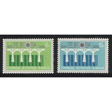 Cyprus Bridge 25th Anniversary of CEPT Europa 2v 1984 MNH SG#632-633