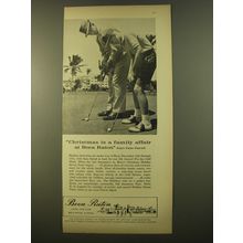 1961 Boca Raton Hotel and Club Advertisement - Christmas is a family affair