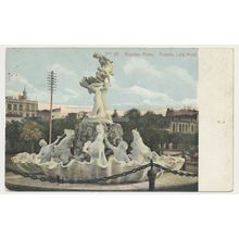 Argentina Buenos Aires Fuente Lola Mora early 20th C. RPPC Z. Fumagalli 28