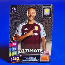 Youri Tielemans #1 ULTIMATE PANINI XL ADRENALYN PLUS 2025 Premier League