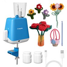 Caydo I Cord Knitting Machine, Electric Icord Maker Tool with Adequate Tension,
