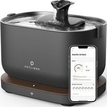 PETLIBRO Cat Water Fountain, App Monitoring Pet Fountains for Cats Indoor with S