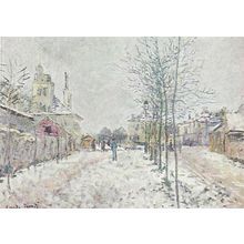 Art CLAUDE MONET "Snow Effect" Postcard (Konstammlung 3900)