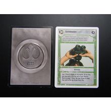 Star Wars 1995 Premiere Decipher CCG W/B Card Elecrtrobinoculars LS