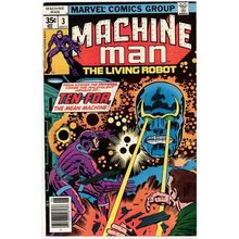 MACHINE MAN # 3 Jack Kirby
