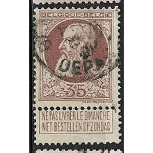 1905 Michel 74 - #2 fine used (o)