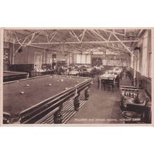 Hemsby Holiday Camp Norfolk Billiard Games Room Old Postcard