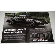 1975 AMC Matador Coupe Car Ad - Doesn't be Dull
