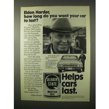 1979 Quaker State Motor Oil Ad - Want Your Car to Last?