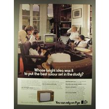 1979 Pye Televisions Ad - Whose Bright Idea