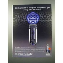 2005 Braun Activator Shaver Ad - The Perfect Gift