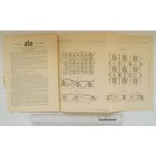 1891 Patent No. 14,984 spring bed bottoms, Daniel Edgar, Adrian, Lenawee, USA