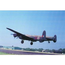 Lancaster Mark MK VII NX611 Plane at Biggin Hill Postcard