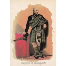 Campbell Of Breadalbane Scottish Kilt Fashion Scotland Postcard