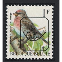 Belgium Redpoll Bird 'Sizerin Flamme' 1Fr Precancel 1992 MNH SG#3074