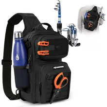 Kastking Blowbak Tactical Fishing Sling Tackle Bag - Lightweight Fishing Backpac