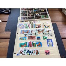 ICOLLECTZONE Butterfly Topical Lot #1 VF NH hinged used (B500-70)