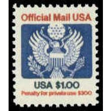 O132 $1 Eagle Fine MNH G0684