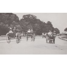Horse & Cart Meeting Woodford Green Victorian View Redbridge Library Postcard