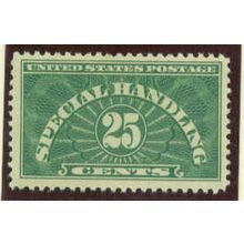 QE4 25c Special Handling Fine MLH NA0122