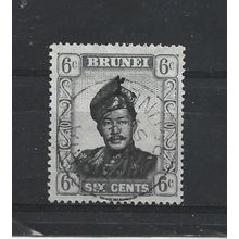 Brunei.SG104 6c Sultan Omar Ali Saifuddin.Fine Used.Aug25k