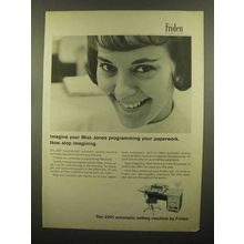 1965 Friden 2201 Flexowriter Auto Writing Machine Ad - Miss Jones