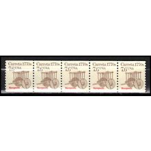 2255 7.6c Carreta Fine MNH Dry Gum PNC 1/5 X2974