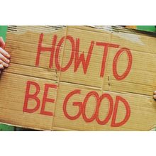 How To Be Good Nick Hornby Book Launch Advertising Postcard