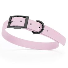 Dog Pet Waterproof Collar - W3/4" x L15"-18" - Pastel Purple