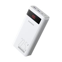 ROMOSS 30000mAh Power Bank 22.5W Super Fast Charge USB-C LED Sense8PF