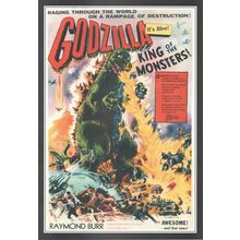 GODZILLA Raymond Burr :- FILM "POSTER" PICTURE ~ POST FREE