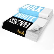 White Tissue Paper for Gift Bags, White Tissue Paper Bulk - 960 Sheets 20" X 30"