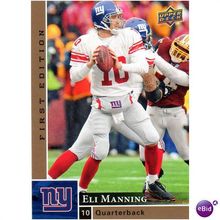 2009 Upper Deck First Edition Eli Manning