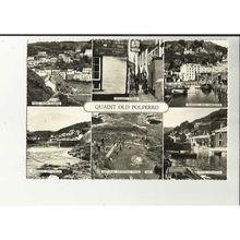 Cornwall POLPERRO Multi-View Postcard by Overland (1233)