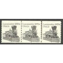1897A 2c Locomotive Fine MNH Dry Gum PNC 4/3 V0151