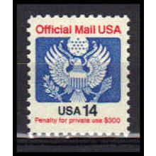 O129A 14c Eagle Very Fine MNH X4507