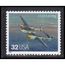 3142n 32c Lightning Fine MNH V2543
