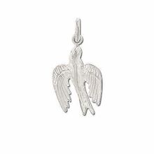 Sterling Silver Soaring Bird Pendant