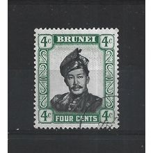 Brunei.SG103 4c Sultan Omar Ali Saifuddin.Fine Used.Aug25v