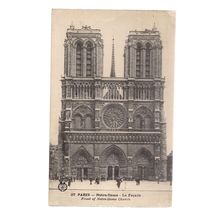 NOTRE-DAME, PARIS, FRANCE used postcard, 1922? =