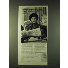 1979 Barron's Financial Weekly Ad - Roberta Peters