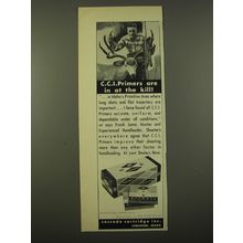 1959 Cascade Cartridge Inc. CCI Primers Ad - C.C.I. Primers are in at the kill