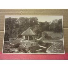 BANDSTAND, THE DELL, HEXTHORPE, DONCASTER, YORKSHIRE. unused antique postcard =